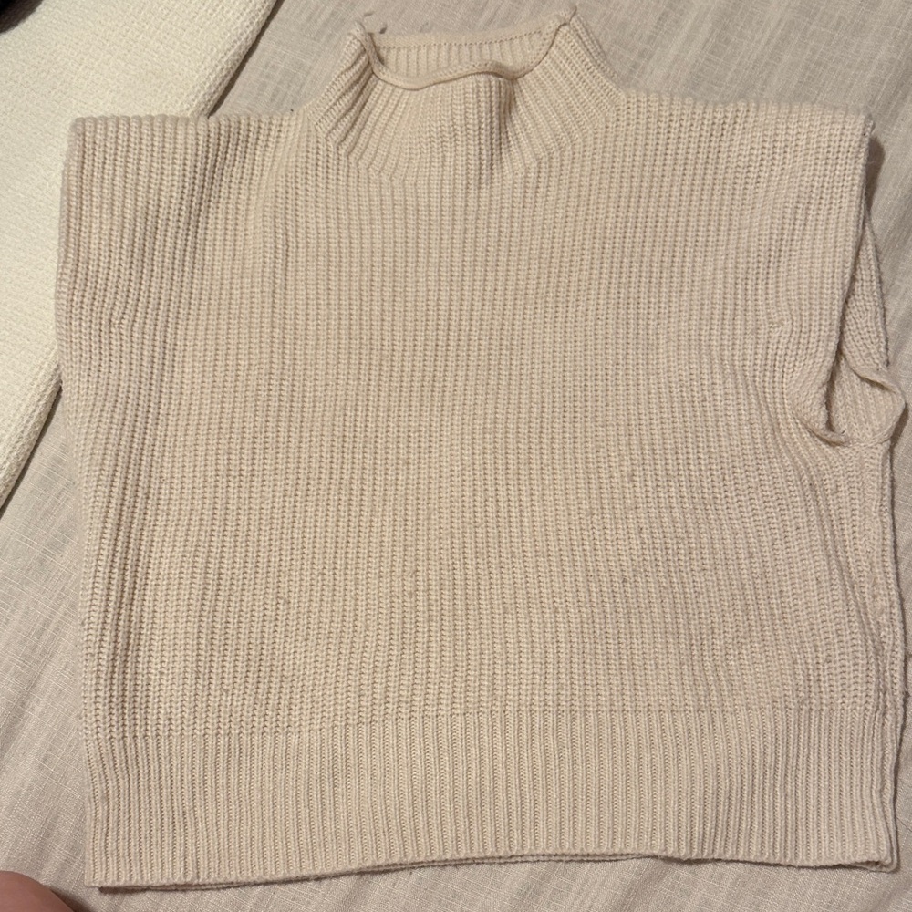 En Saison Ivory Knit Sweater